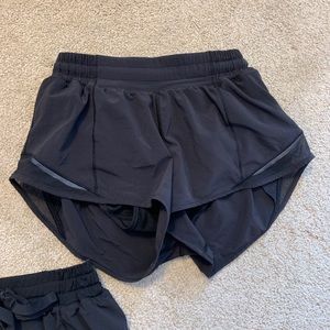 2 pairs of hotty hot shorts